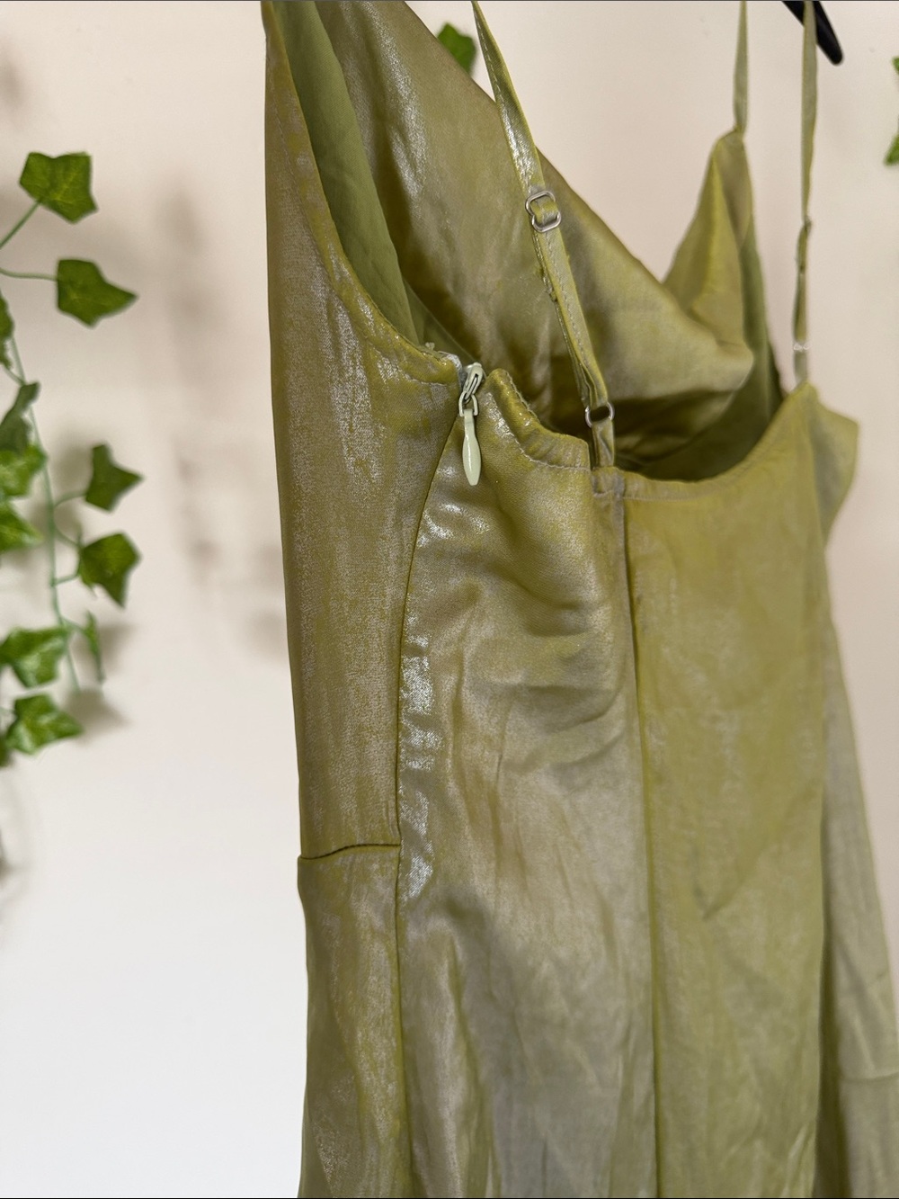 Urban Outfitters Olive Green Dress - Picture 5 of 7
